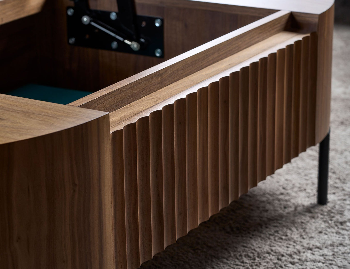 Table basse convertible en pierre frittée FLUTO