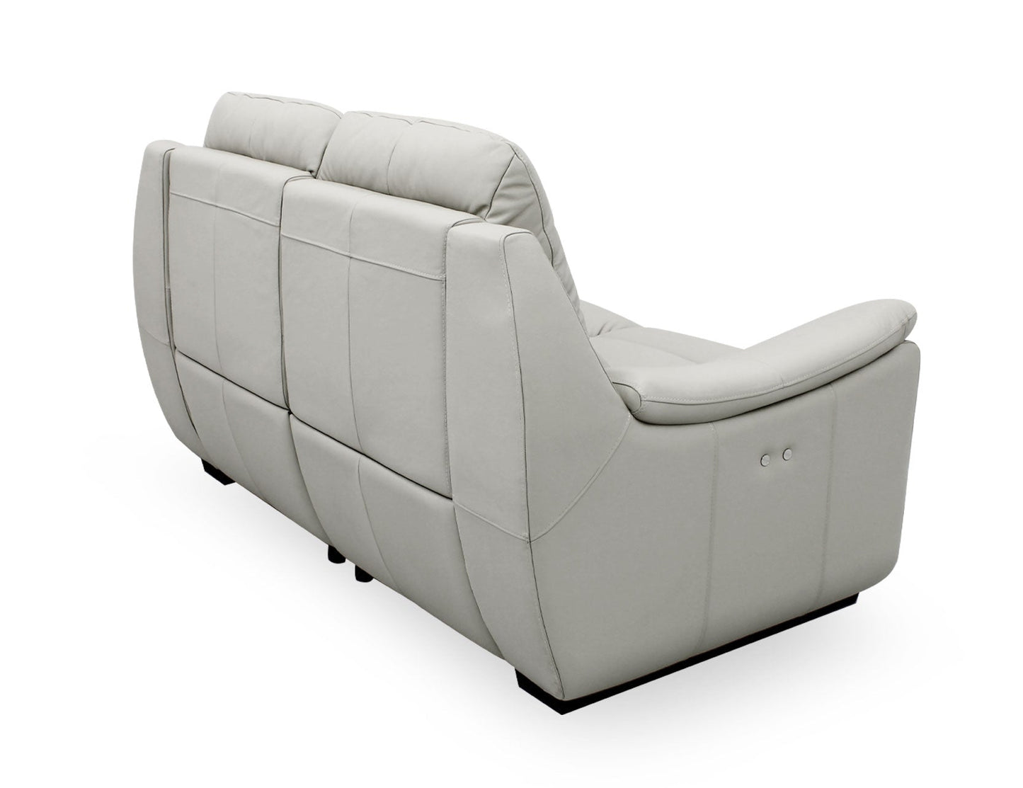 Canapé inclinable motorisé en cuir CONCERTO avec dossier haut