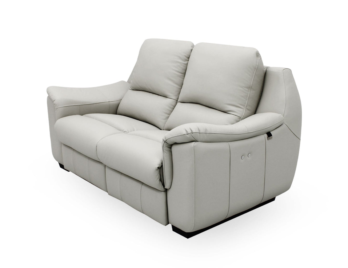 Canapé inclinable motorisé en cuir CONCERTO avec dossier haut