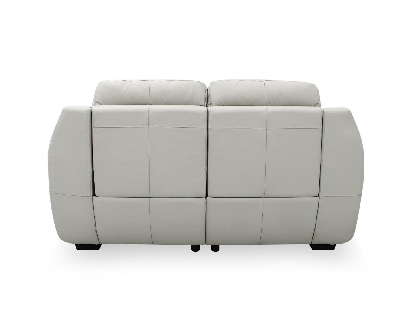 Canapé inclinable motorisé en cuir CONCERTO avec dossier haut