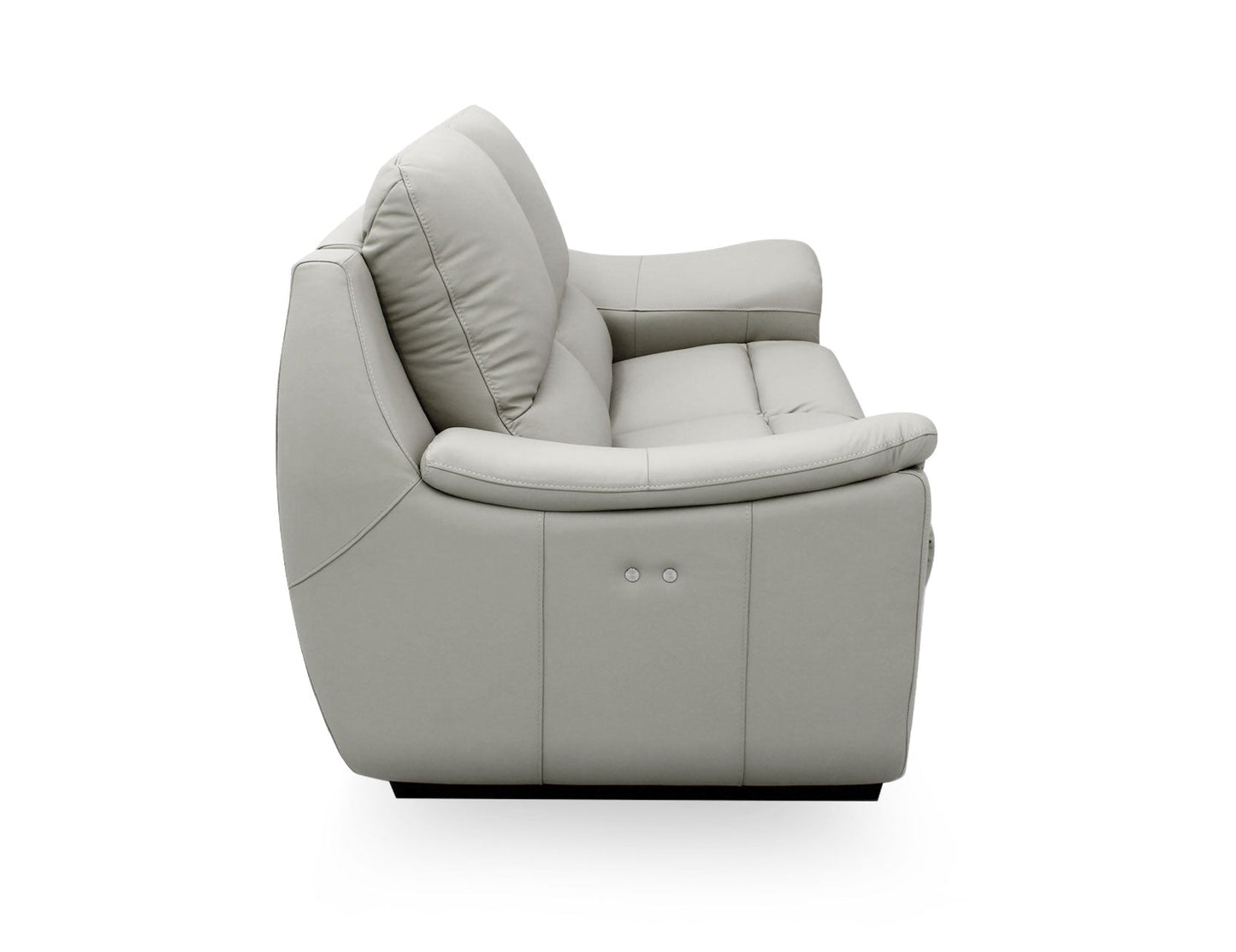 Canapé inclinable motorisé en cuir CONCERTO avec dossier haut