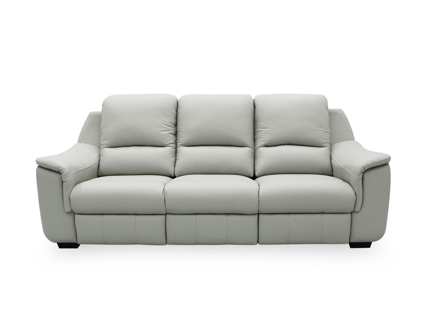 Canapé inclinable motorisé en cuir CONCERTO avec dossier haut