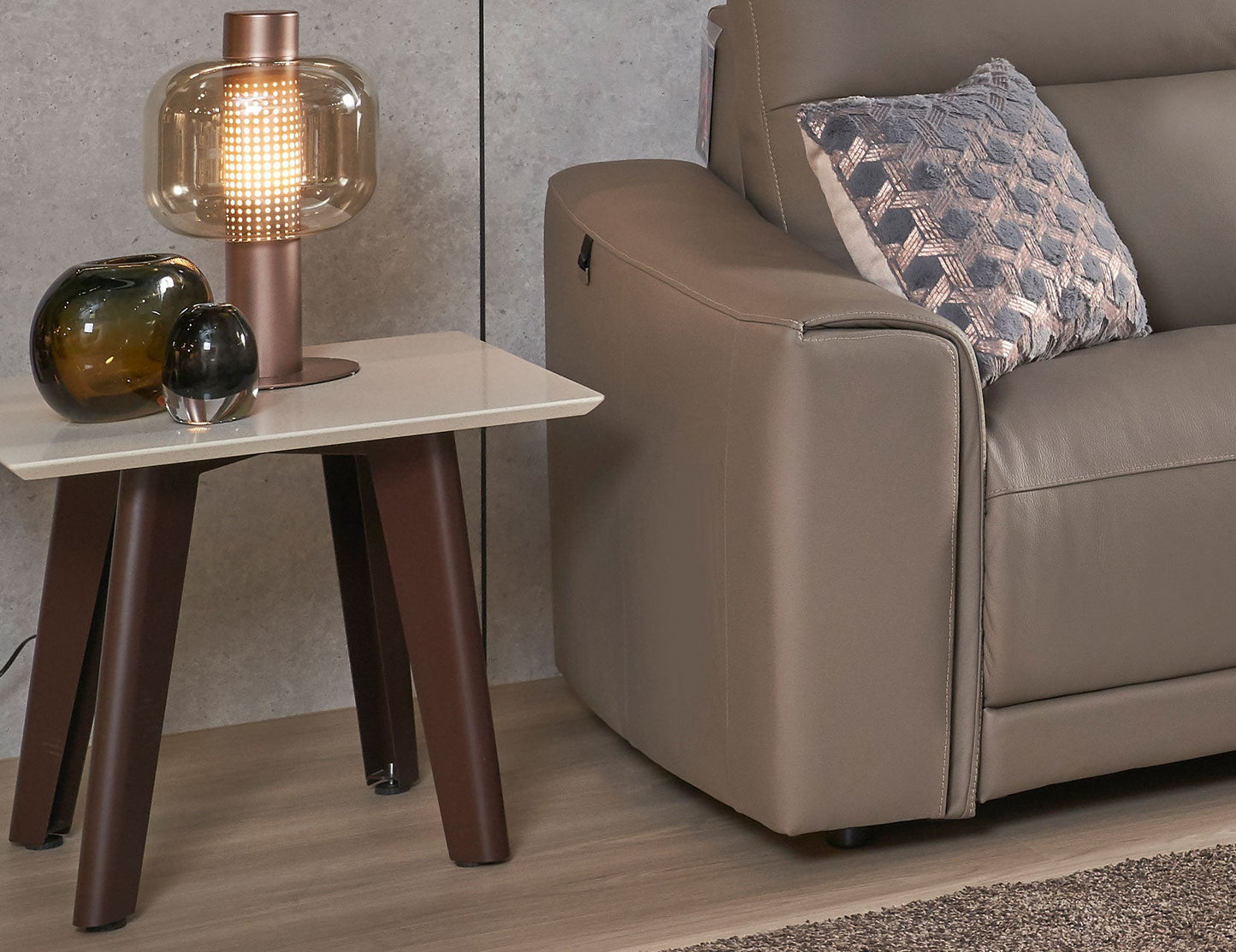 Table basse en quartz KAY