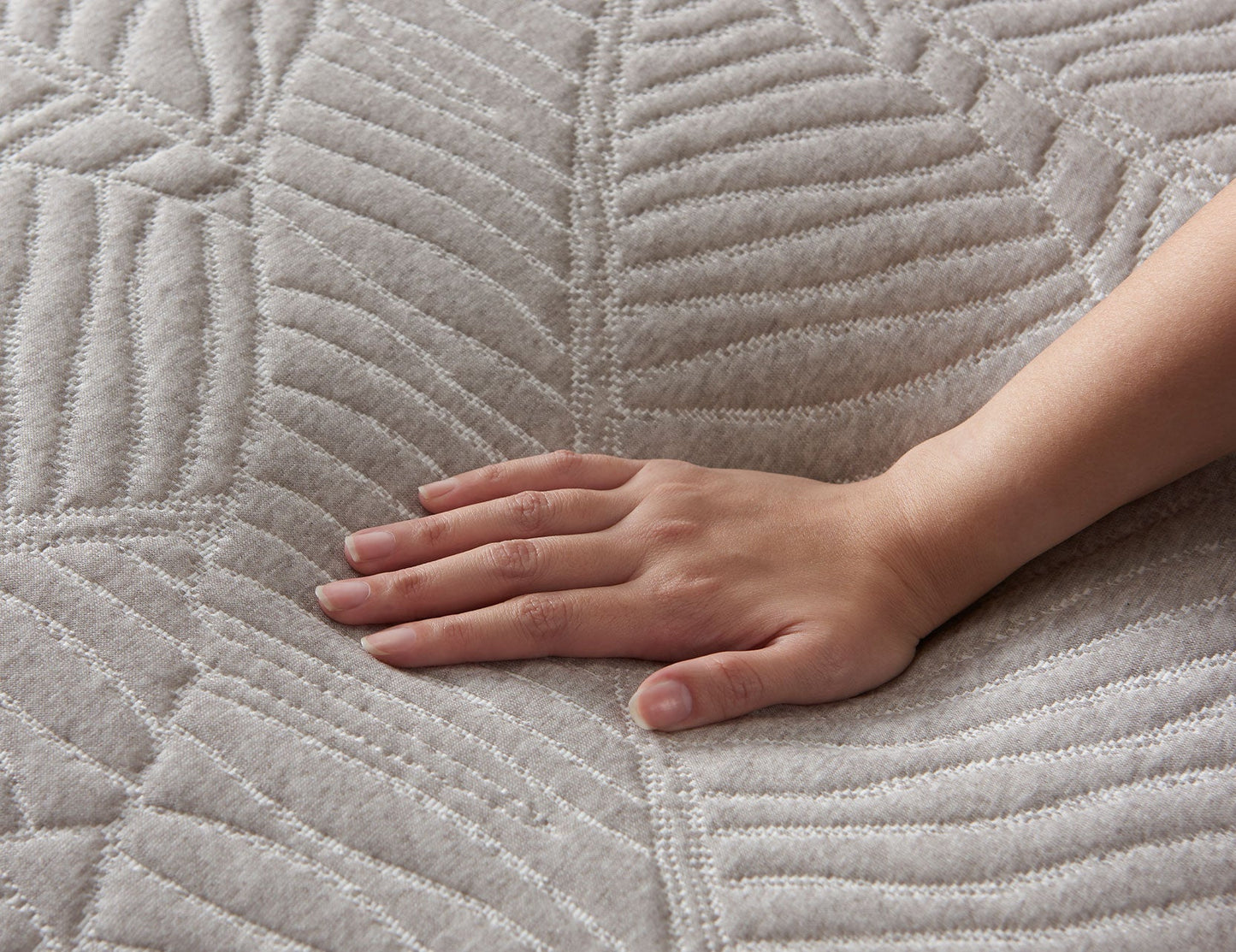 Matelas à ressorts réactifs en latex naturel naturellement hypoallergénique BOTANIA