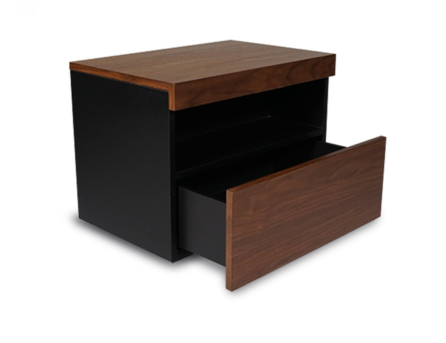 Table de chevet SLIDE en noyer