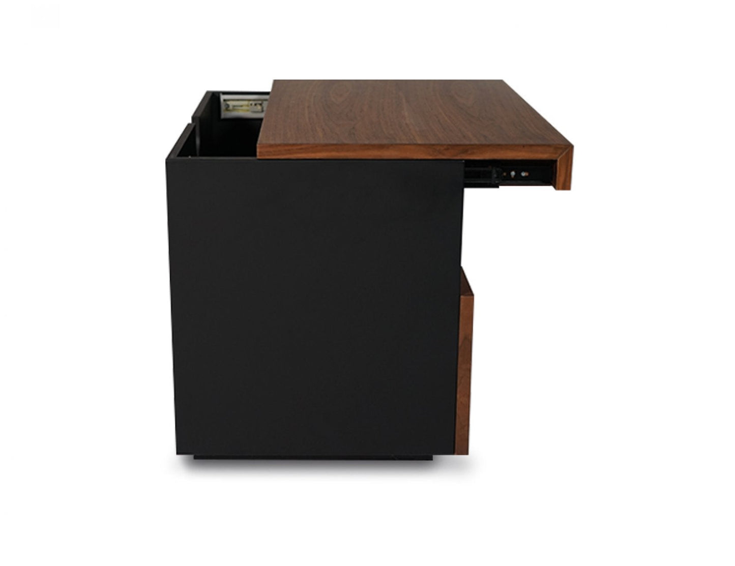 Table de chevet SLIDE en noyer