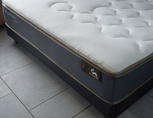 Matelas Spinal Supreme Sanitized® en latex naturel antimicrobien avec ressorts réactifs