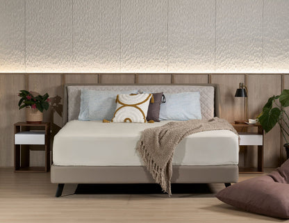 Cadre de lit matelassé SLANT