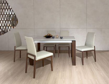 Table à manger extensible en pierre frittée CARMENT