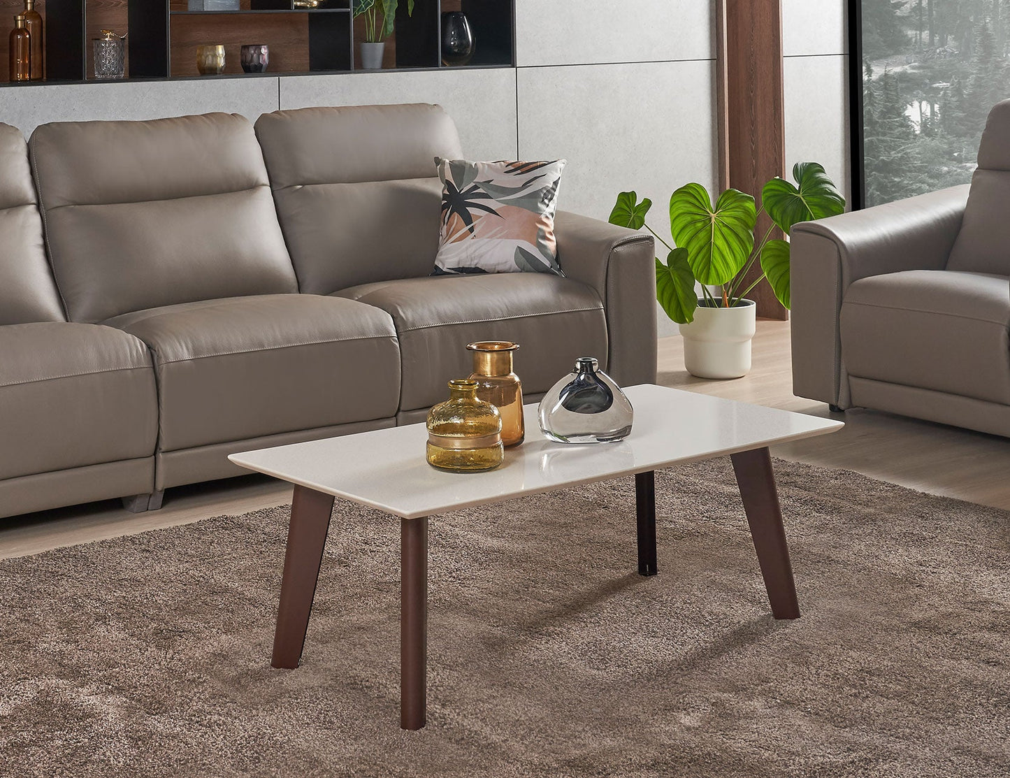 Table basse en quartz KAY