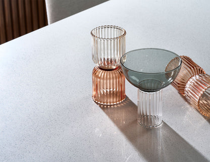 Table à manger avec plateau en quartz BOLDA