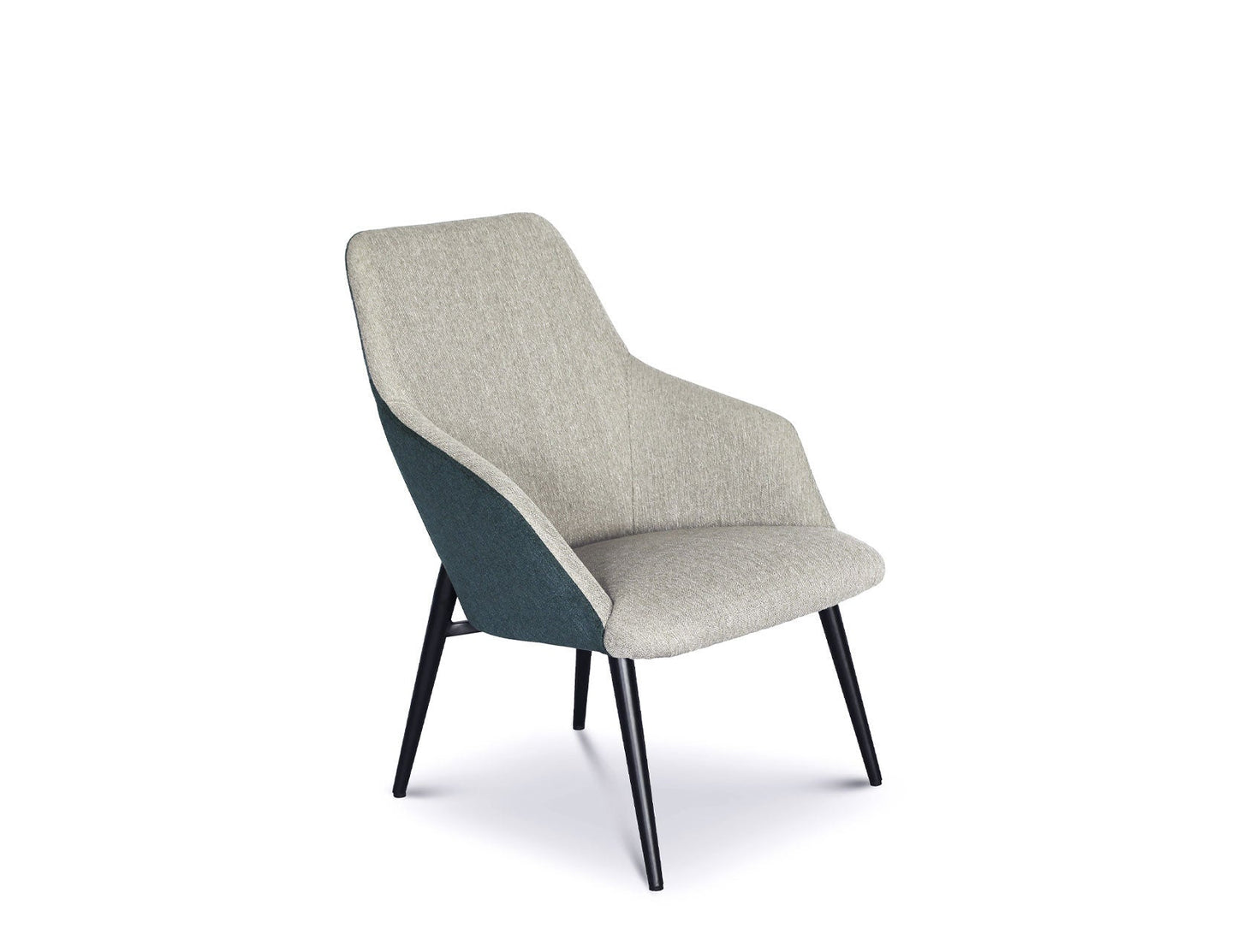 Fauteuil en tissu DINA