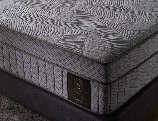 Matelas à ressorts réactifs en latex naturel naturellement hypoallergénique BOTANIA