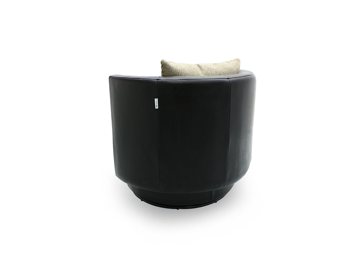 Fauteuil pivotant en similicuir CLUB