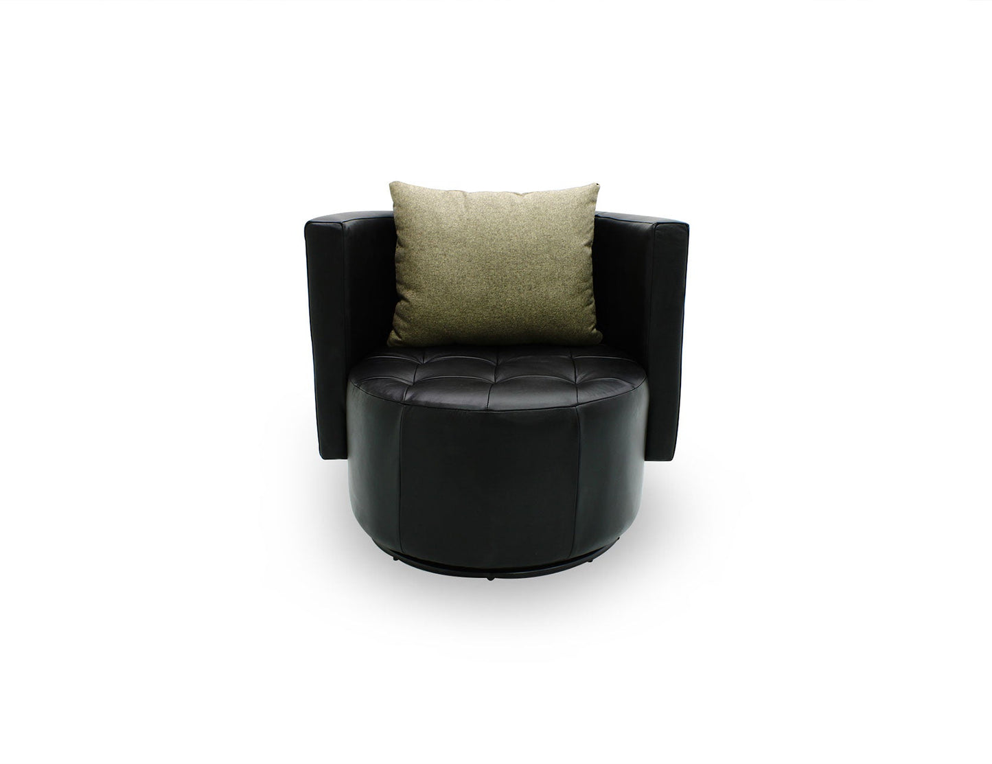 Fauteuil pivotant en similicuir CLUB