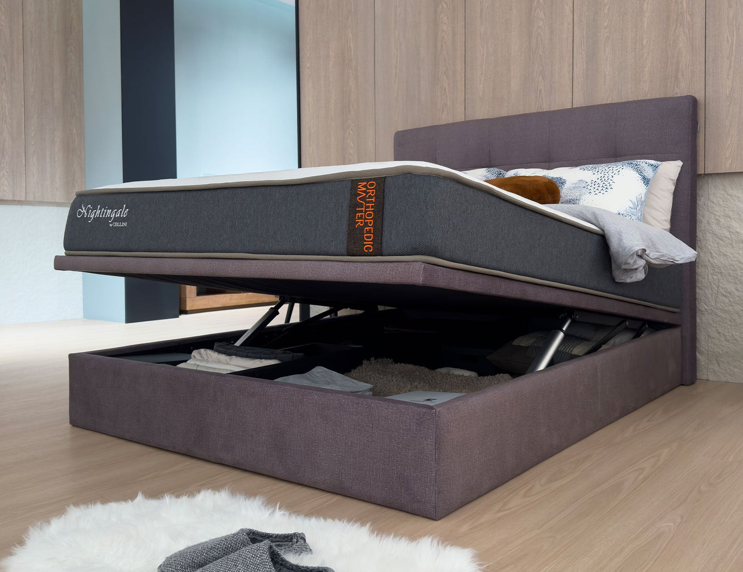 Élévateur de lit de rangement motorisé ALTUMO