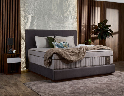 Matelas à ressorts réactifs en latex naturel naturellement hypoallergénique BOTANIA