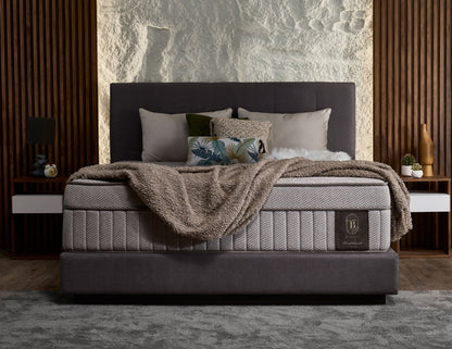 Matelas à ressorts réactifs en latex naturel naturellement hypoallergénique BOTANIA