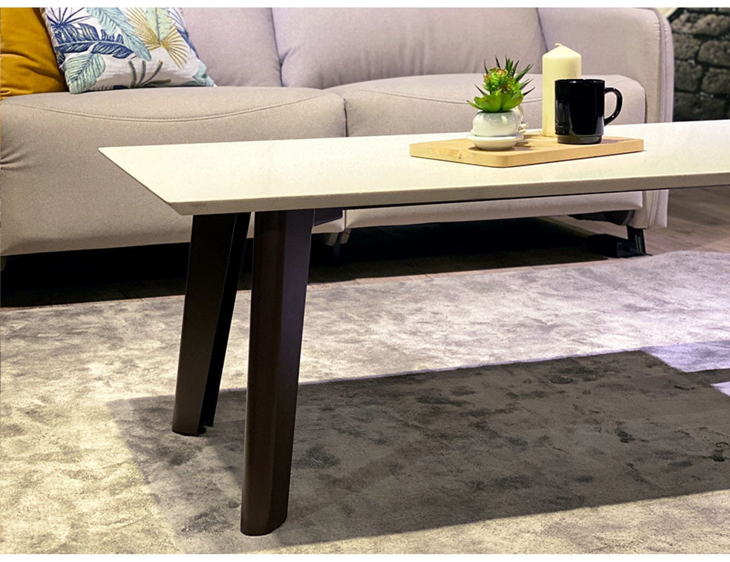 Table basse en quartz KAY