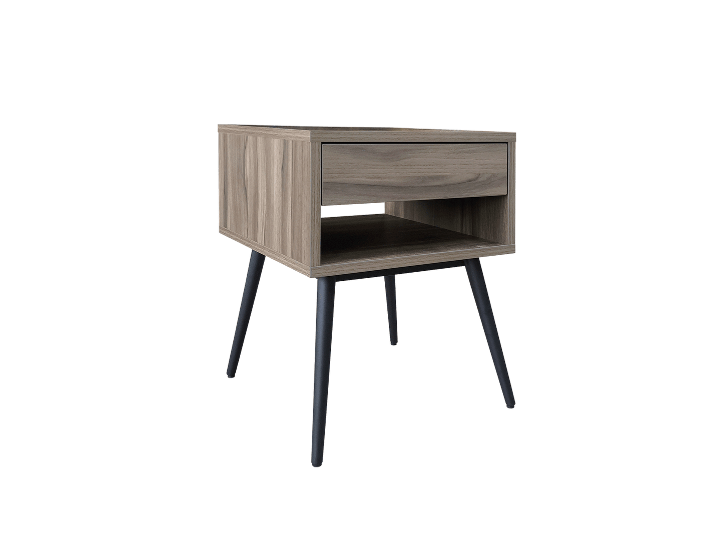 Table de chevet DANSK en noyer