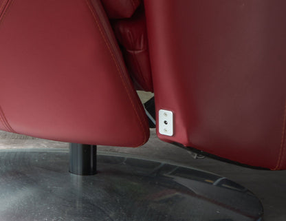 Canapé inclinable motorisé en cuir SEVA