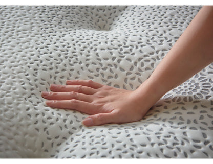 Matelas SEVILLE LUX Black Diamond™ en latex ultra-frais ViroClean antimicrobien réactif à micro-ressorts