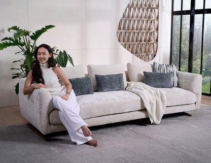 Canapé modulaire en tissu EVITA